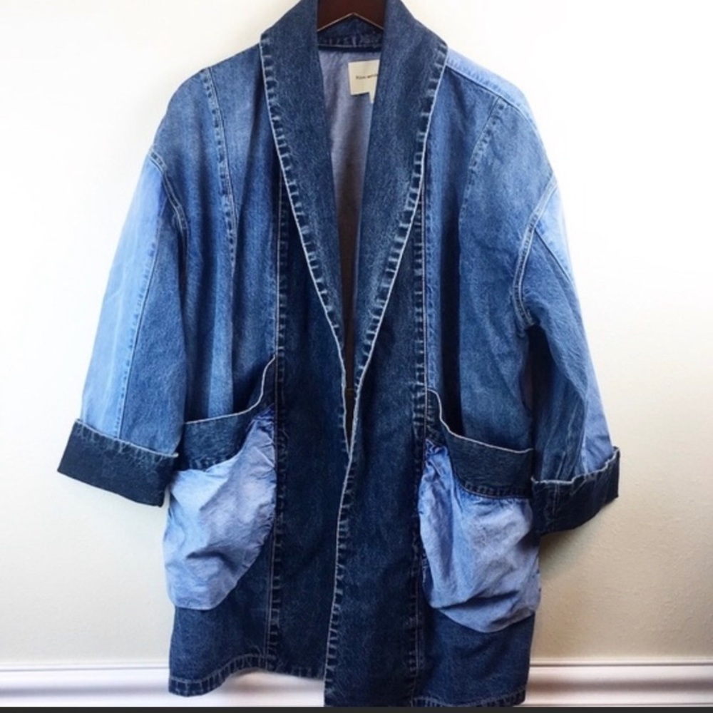 Anthropologie Jadiro Pilcro Denim Jacket
